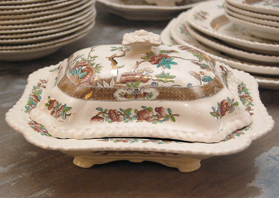 Set of 19th Century Copelands China by Spode for Thomas Goodes 1