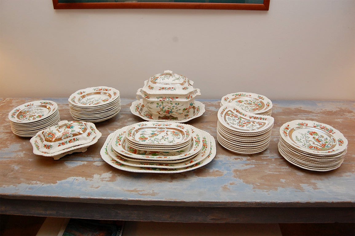 Set of 19th Century Copelands China by Spode for Thomas Goodes 5