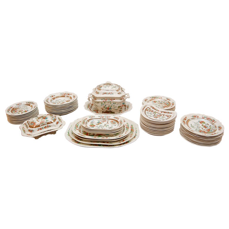 Set of 19th Century Copelands China by Spode for Thomas Goodes