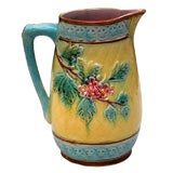 Majolica Bird Pitcher