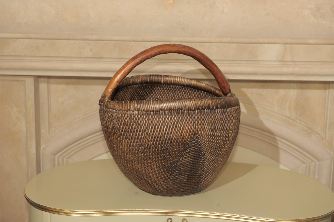 Woven "Apple" Basket
