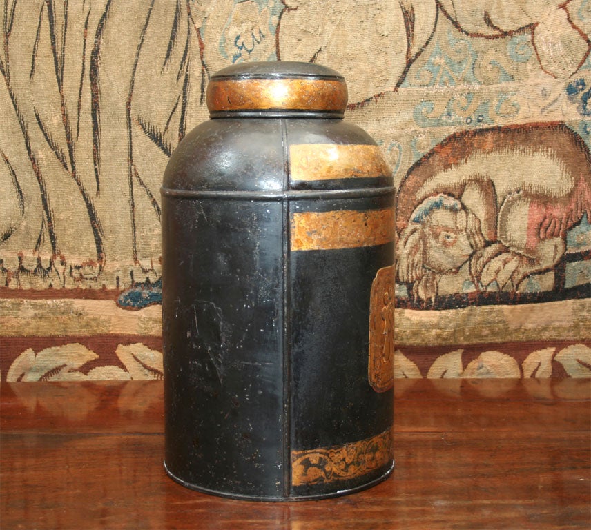19th c. English Shop Display Tea Canister 3