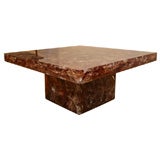 An Impressive Resin Coffee Table by Marie-Claude de Fouquieres.