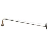 Metal Jib Lamp in the style of Jean Prouve