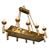 Moderne 10-Light Chandelier