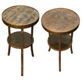 Pair of Petite Side Tables by Philip and Kelvin LaVerne