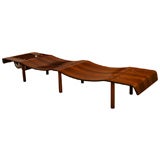 Vintage Bench in Brazilian Rosewood by L'Atelier