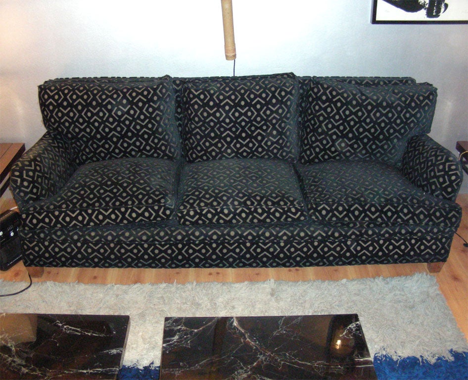 1950s Spanish Three-Seater Sofa by Gaston y Daniela