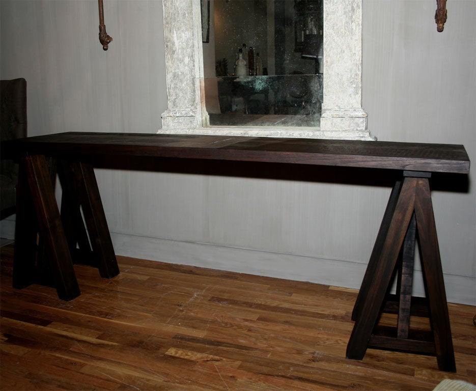 Belgian Teak Console
