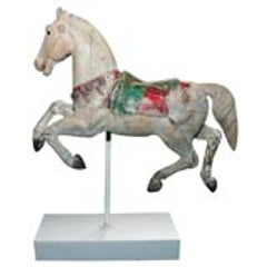 Carved Wood Carousel Horse 7
