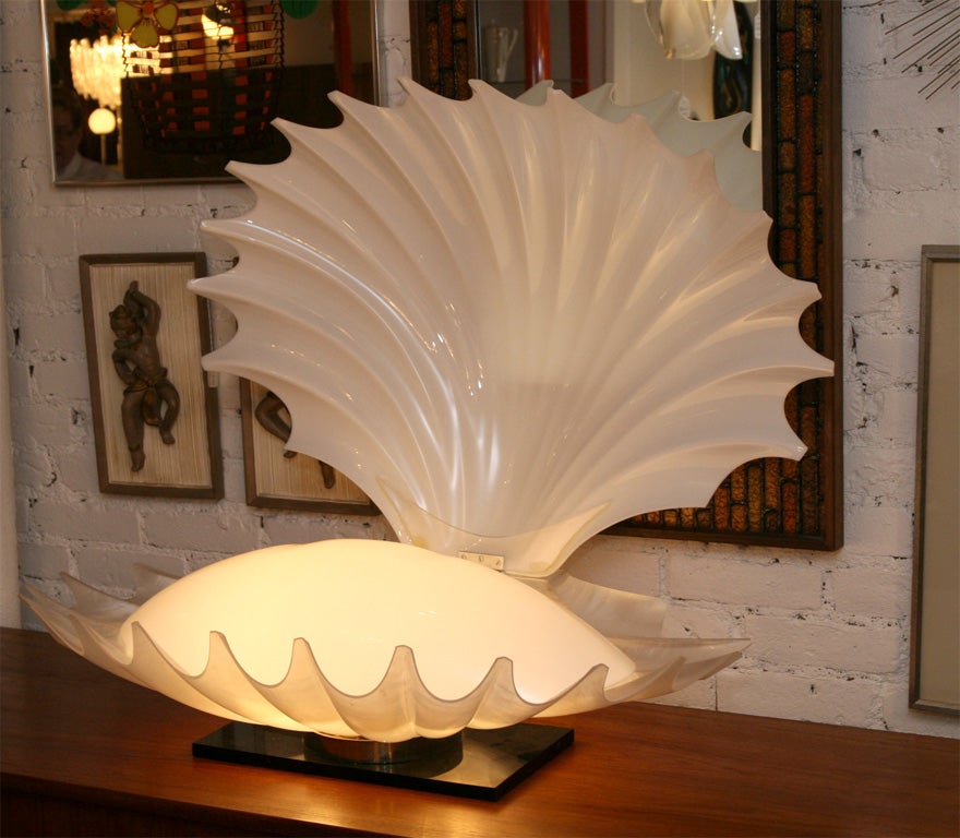 Canadian Shell Lamp by Rougier
