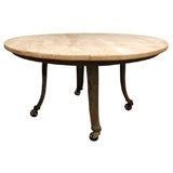 Industrial Round Dining Table