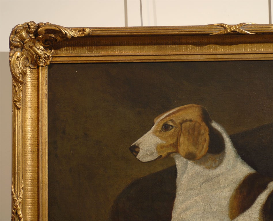 English Large Dog oil painting