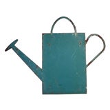 Vintage Trade Sign:  Watering Can