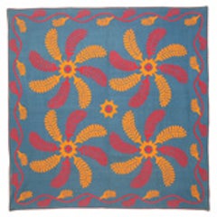 Antique Quilt: Princess Feather Applique 6