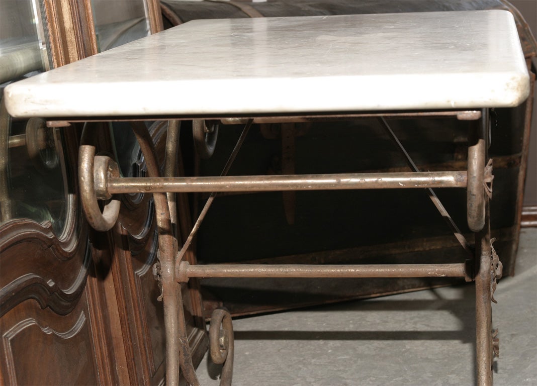 Antique French Baker's Table 2
