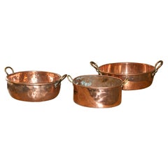 Antique Copper pots