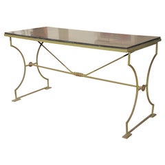 Neoclassical Wrought Iron Table
