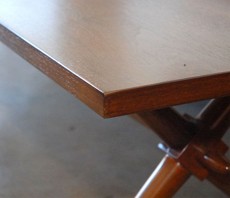 Wood T H Robsjohn Gibbings coffee table for Widdicomb For Sale