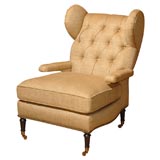 The Edwardian Upholstered Lounge Chair