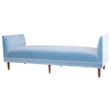 Custom Made Paul Laszlo Daybed Upholstered in Mohair