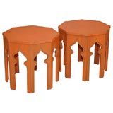 Pair Of Moroccan Tabouret Tables