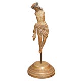 Antique 19th C. Carved Limewood Statue of Christ