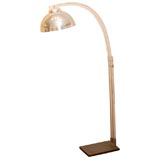 Vintage Lucite and Chrome Floor Lamp