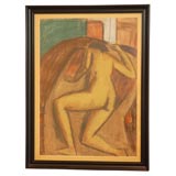Antique Cubist Painting