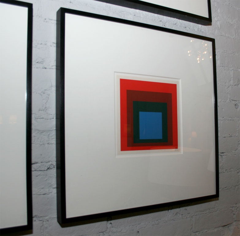 German Framed Prints by Josef Albers