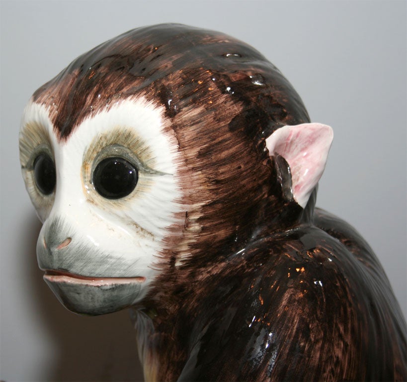 Large Ceramic Monkey 2