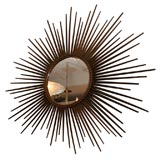 #4206 - METAL SUNBURST MIRROR
