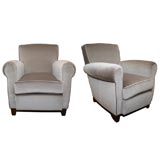 #3862 Club Chairs by French Designer:  Dominique.