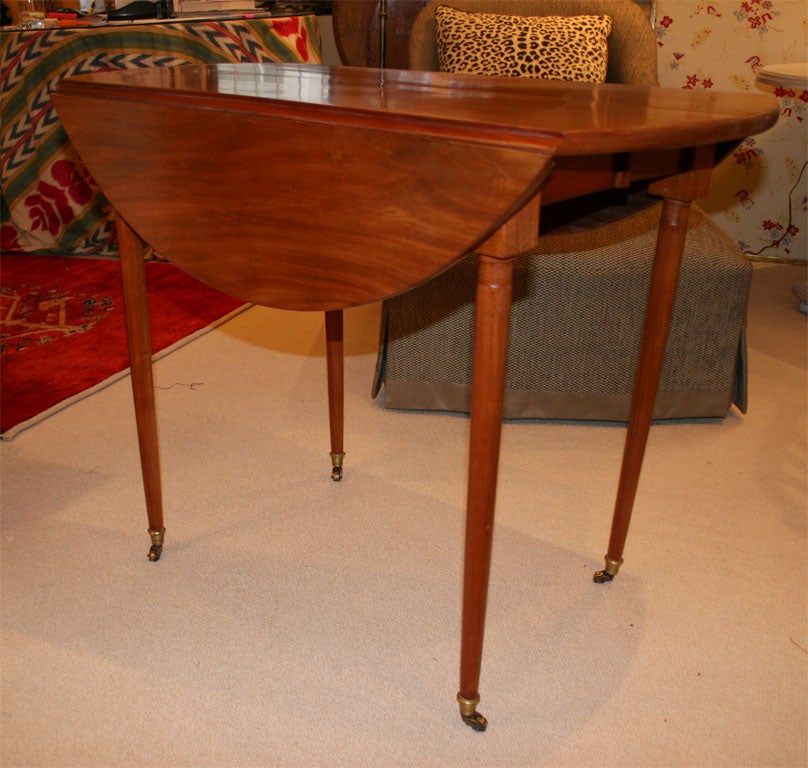 19th C. French Walnut Extension Table