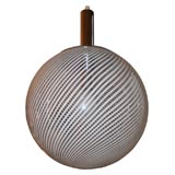 Italian Venini Globe Pendant