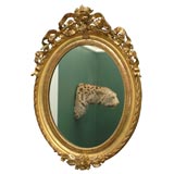 Antique Louis XVI Style Gilt Gesso Mirror