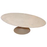 Early Florence Knoll Marble Top Tulip Table