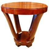 French Mahogany Deco Table