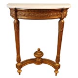 French Giltwood Console