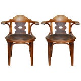 Pair of J
J Kohn bentwood armchairs Pair of J
J Kohn bentwood armchairs