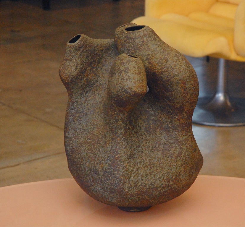 American Ceramic Sculptural Vessel