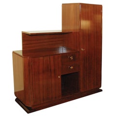 French Art Deco Brasilian Rosewood Cabinet