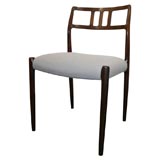 Set of Four Rosewood Dining Chairs by Niels Moller