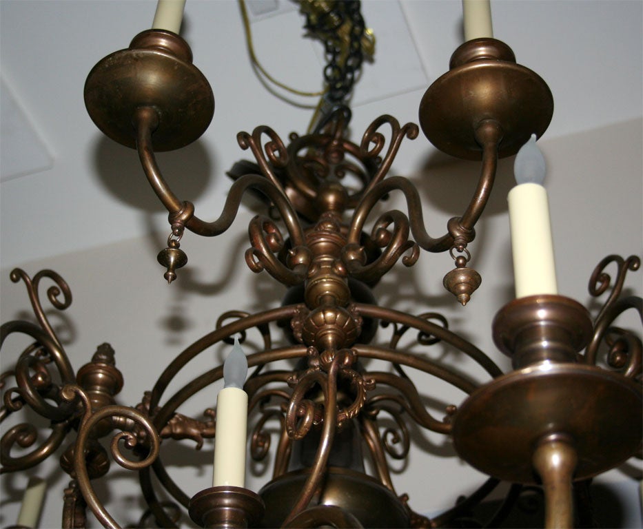 Large 32 light Dutch Baroque Chandelier 2