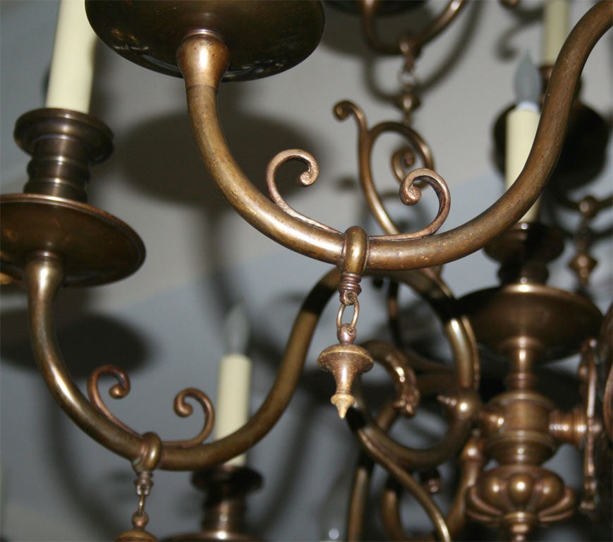 Large 32 light Dutch Baroque Chandelier 3