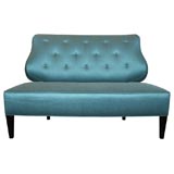 1940's Tufted Hollywood Settee
