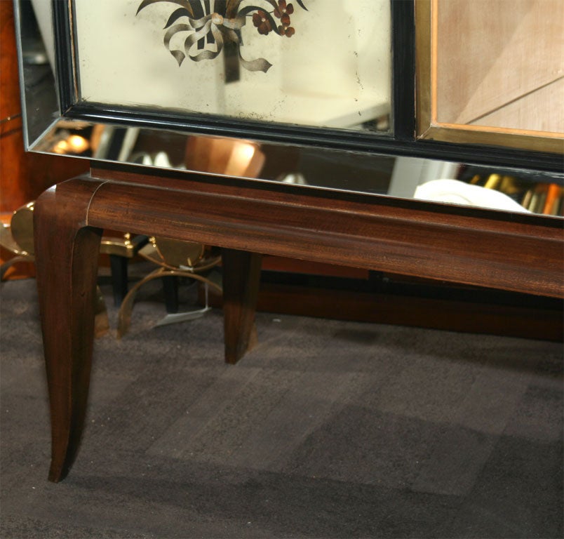 1940's Mirrored Eglomise Sideboard/Cabinet