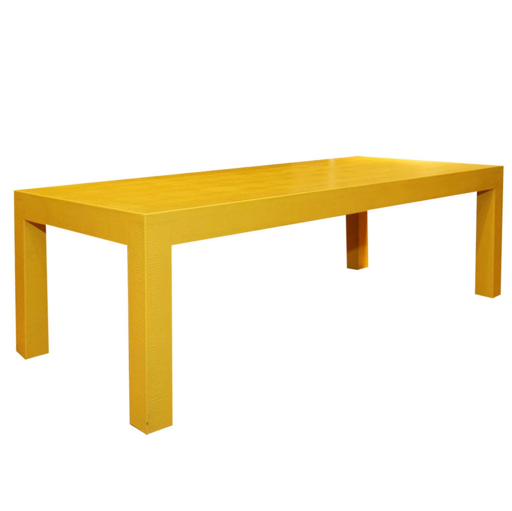 Python table by Karl Springer For Sale at 1stDibs