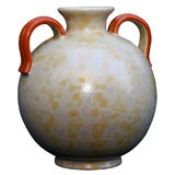 Vintage Art Deco Ceramic Urn Vase by Ekeby