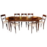 Cherry Dining table by Pennsylvania House and 8 dining chairs
